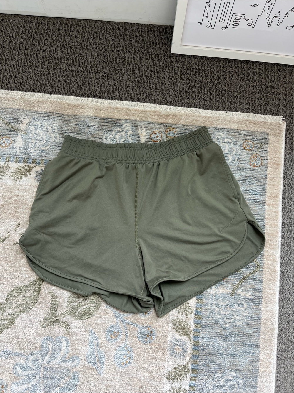 all in motion Olive Green Women's Athletic Shorts